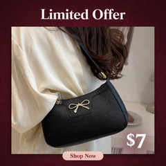 Fashion Solid Colour Mini Handbag – Women's Stylish Underarm Crossbody Purse