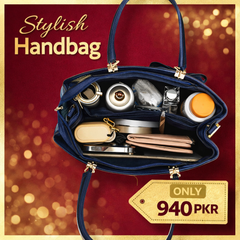 2PCS Women Handbag & Wallet Set – Elegant PU Leather Shoulder Bag with Bow Pendant & Zipper Closure | Stylish Ladies Purse Gift for Mother's Day & Valentine's Day