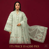 Cotton Lawn Collection β Chikankari Embroidered 3PC Suit Rs.6200