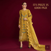 Chikankari Lawn Eid Jora β Unstitched 3PC Luxury Suit Rs.6000