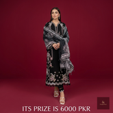 Qalamkar Lawn New Collection – Heavy Embroidered 3PC Designer Suit Rs.6000