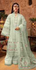 Cotton Lawn Collection – Chikankari Embroidered 3PC Suit Rs.6200