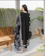 Qalamkar Lawn New Collection – Heavy Embroidered 3PC Designer Suit Rs.6000