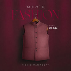 SnappyWear Premium Waistcoat – All Colors Available (Rs. 2500)