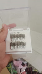 10 pairs of stylish press-on nails in just 600 PKR! 💅 Perfect for every occasion, easy to apply, reusable, and super trendy designs to upgrade your look instantly.