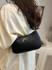 Fashion Solid Colour Mini Handbag – Women's Stylish Underarm Crossbody Purse